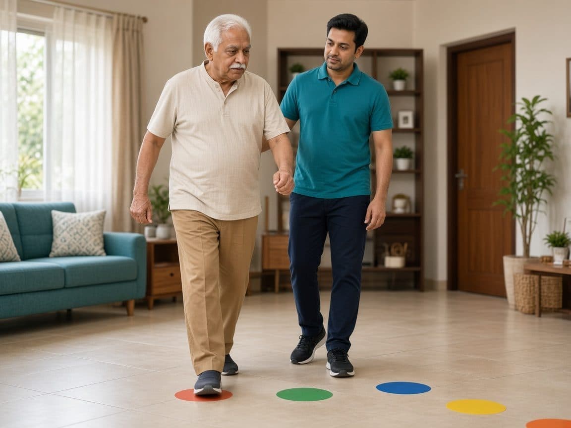 Parkinson’s mobility — physiotherapy session