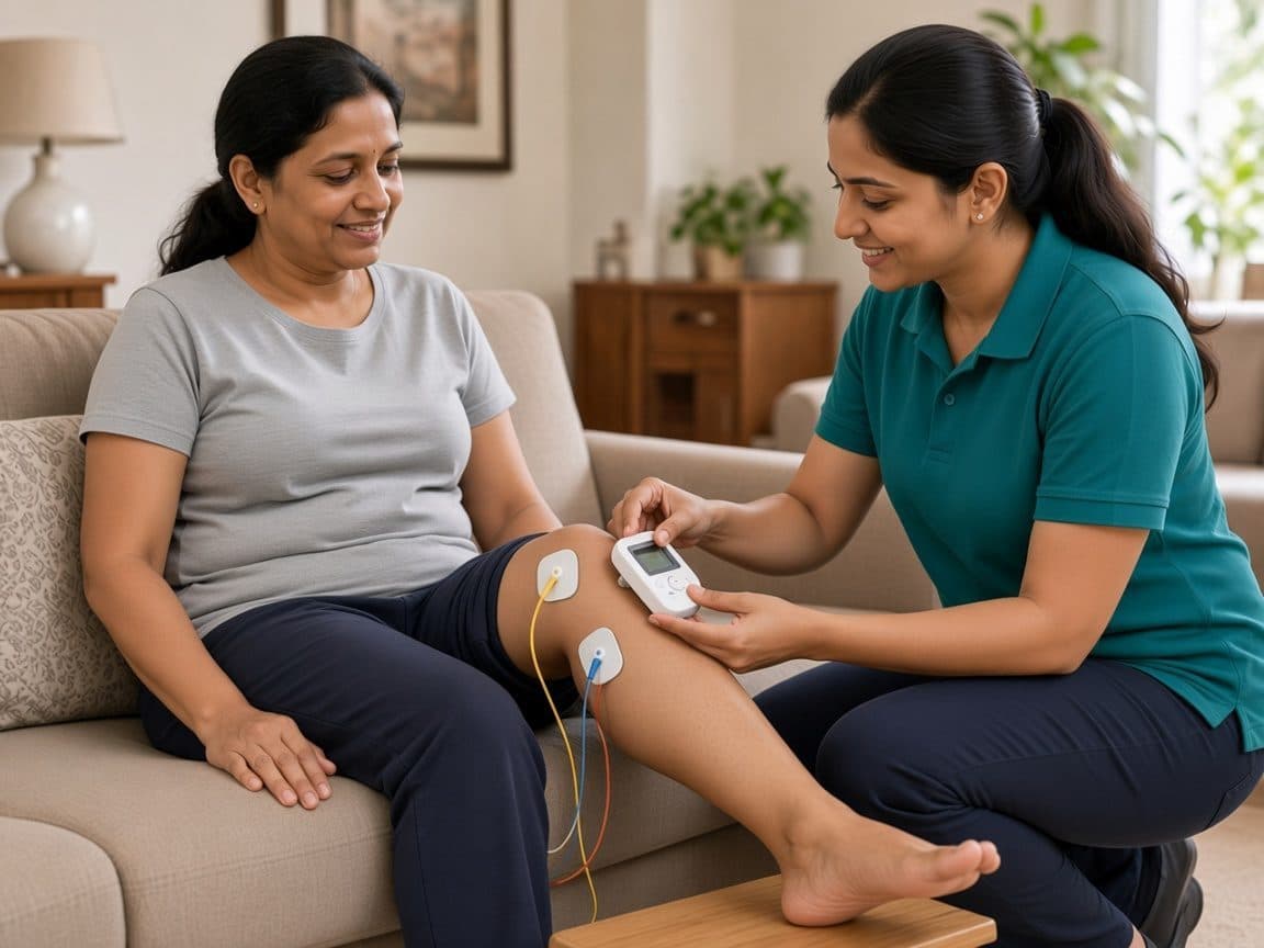 TENS — physiotherapy session